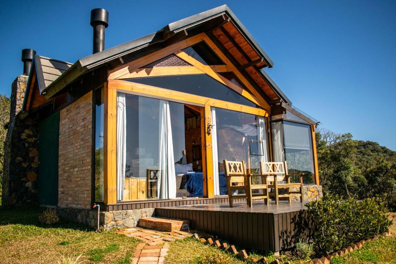 Caminho Das Nuvens - Cabanas De Montanha Бом Ретиро Екстериор снимка