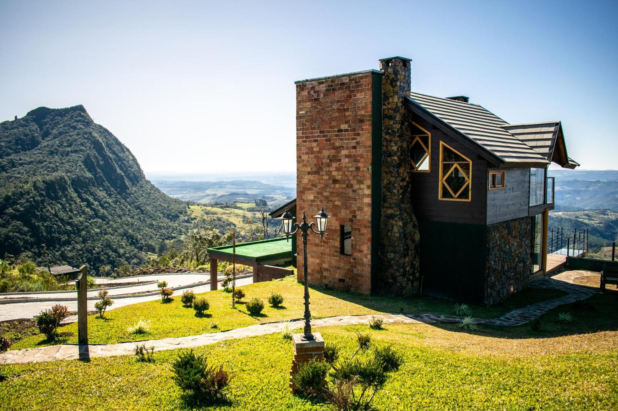 Caminho Das Nuvens - Cabanas De Montanha Бом Ретиро Екстериор снимка